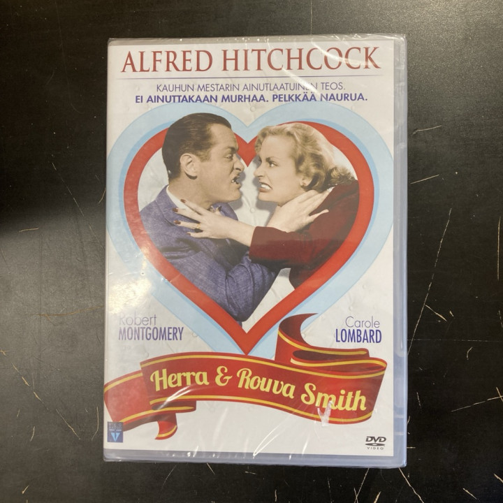 Herra ja rouva Smith DVD (avaamaton) -komedia-
